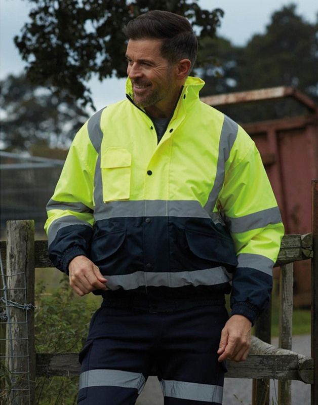 BLOUSON HAUTE VISIBILITÉ