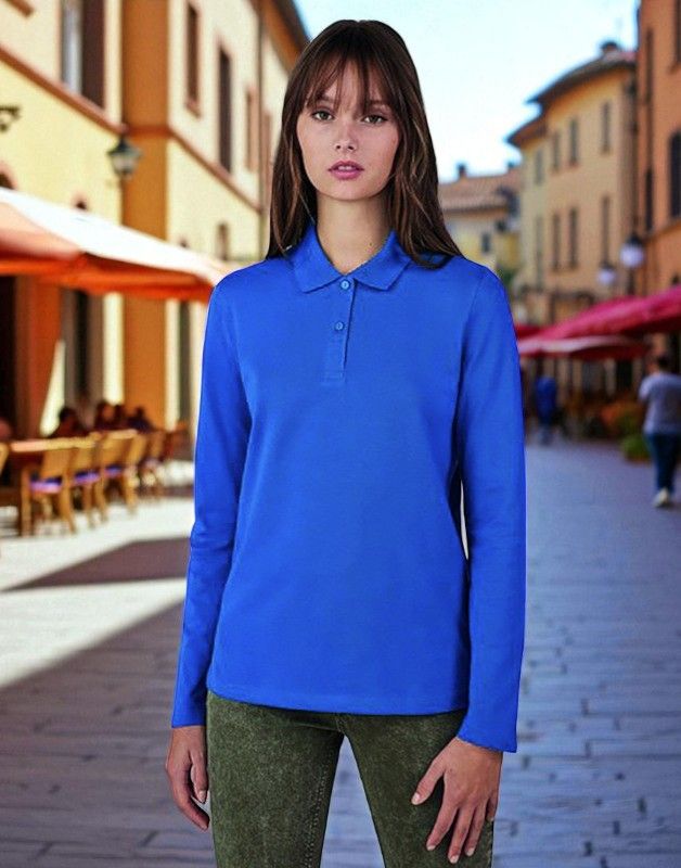 PW462 MY POLO 180 LSL FEMME