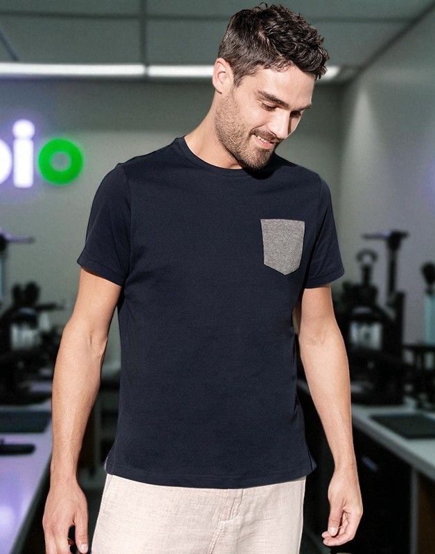 TEE-SHIRT BIO AVEC POCHE