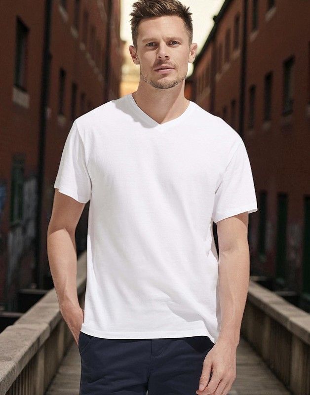 TEE-SHIRT HOMME COL V VICTORY