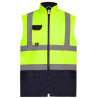 Hi Vis Yellow Navy