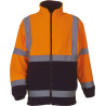 Hi Vis Orange Navy