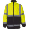 Hi Vis Yellow Navy