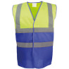 Hi Vis Yellow Royal Blue