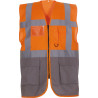 Hi Vis Orange Grey