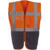 Hi Vis Orange Navy