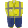 Hi Vis Yellow Royal Blue
