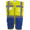 Hi Vis Yellow Royal Blue