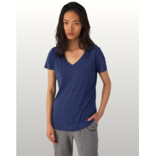 TEE-SHIRT COL V FEMME TRI-BLENDTW058B&C