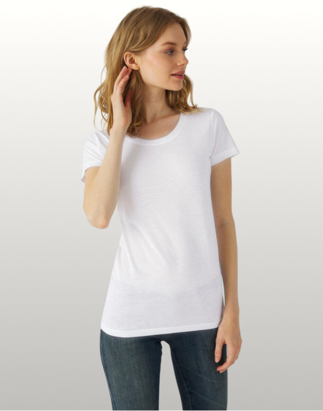 TEE-SHIRT SUBLIMATION FEMMETW063B&C