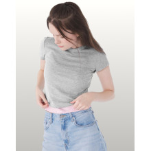 TEE-SHIRT À MICRO-CÔTES1010Bella + Canvas