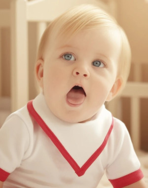 BANDANA BÉBÉ BOUTONS-PRESSIONBZ23BabyBugz