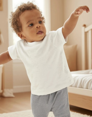 TEE-SHIRT BÉBÉ PRESSION À L'ÉPAULEBZ02BabyBugz