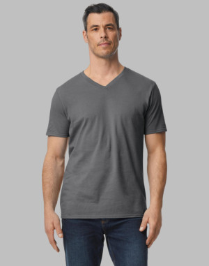 TEE-SHIRT COL V ADULTE SOFTSTYLE64V00Gildan