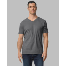 TEE-SHIRT COL V ADULTE SOFTSTYLE64V00Gildan