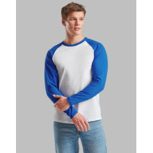 TEE-SHIRT BASEBALL MANCHES CONTRASTÉES61-028-0Fruit of the Loom