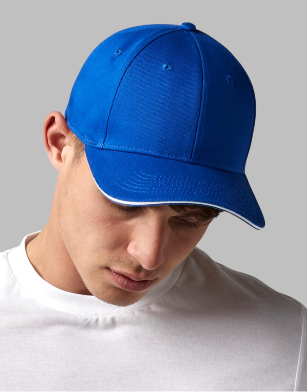 CASQUETTE COTON ORGANIQUE AVEC LISERÉB820CBeechfield