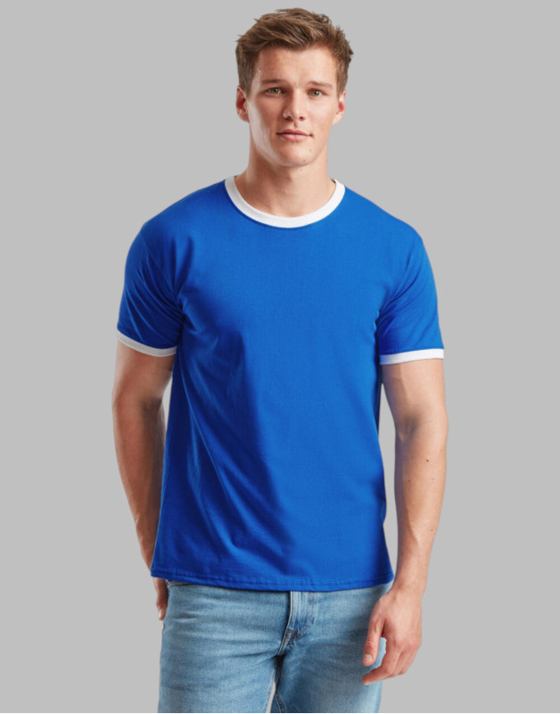 TEE-SHIRT RINGER61-168-0Fruit of the Loom