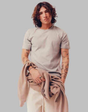 TEE-SHIRT UNISEXE HEATHER CVC3001CVCBella + Canvas