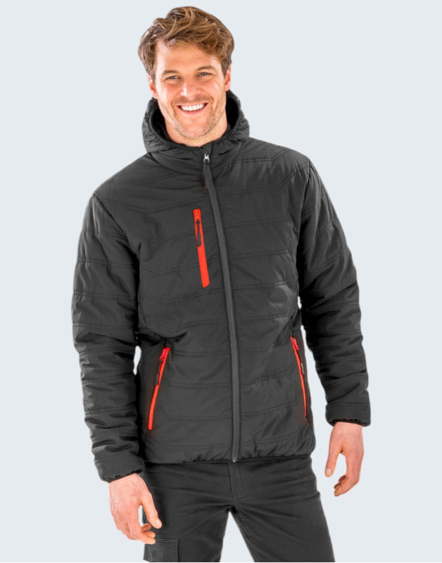 BLOUSON MATELASSÉ NOIRR240XResult