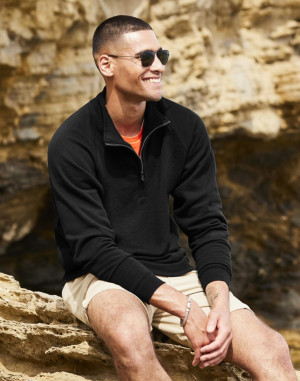 SWEAT CLASSIQUE À COL ZIPPÉ62-114-0Fruit of the Loom