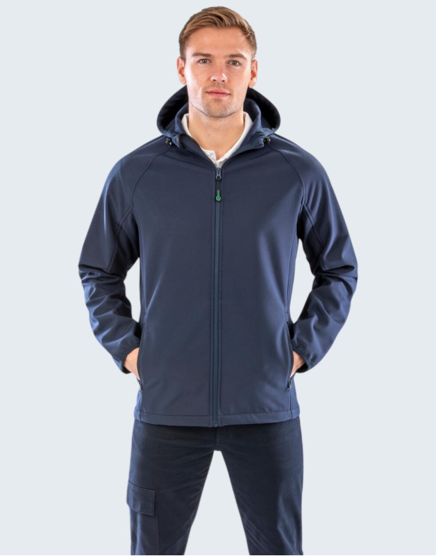 VESTE CAPUCHE RECYCLÉ 3 COUCHESR911MResult Genuine Recycled