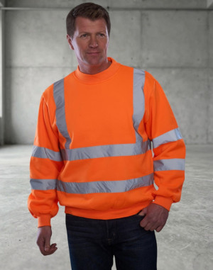 SWEAT COL ROND HAUTE VISIBILITÉHVJ510Yoko