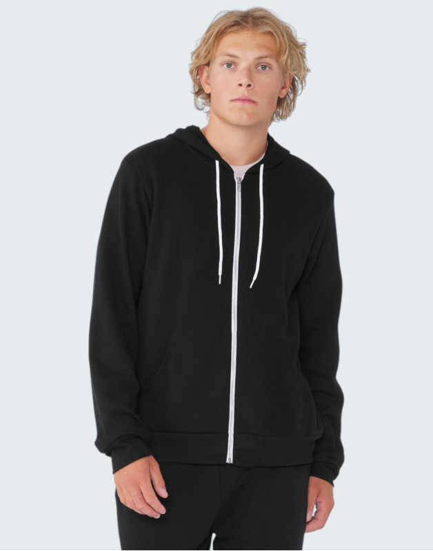 SWEAT CAPUCHE FERMETURE ÉCLAIR3739Bella + Canvas