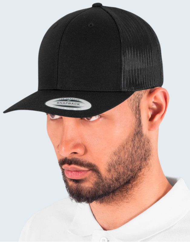 CASQUETTE RETRO VISIÈRE COURBÉE6606Classics Yupoong