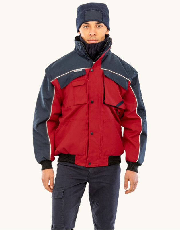 BLOUSON MANCHES AMOVIBLES PROR071XResult Work-Guard