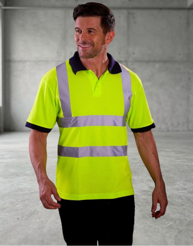 POLO SÉCURITÉ MANCHES COURTESHVJ210/3MYoko