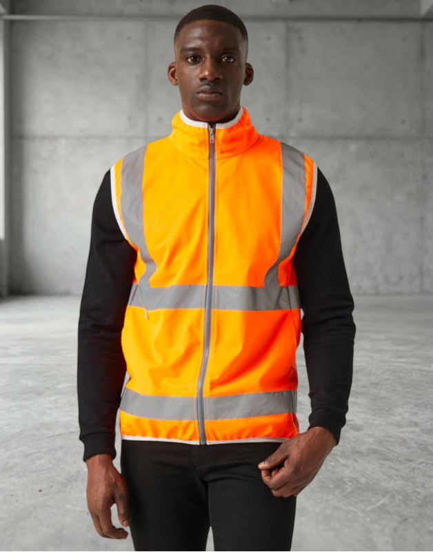 GILET PRO HI-VIS ZIPPÉTRS257Regatta High Visibility