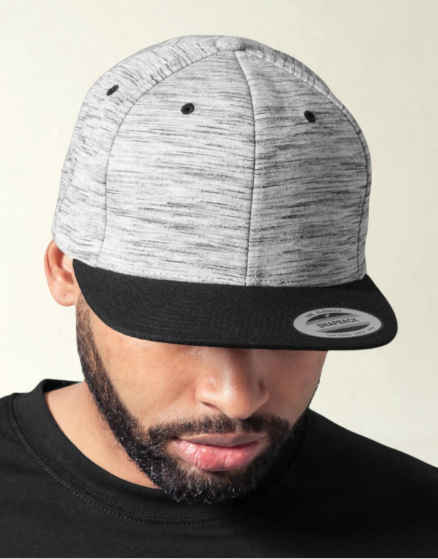 CASQUETTE MÉLANGÉE À RAYURES6089SCFlexfit