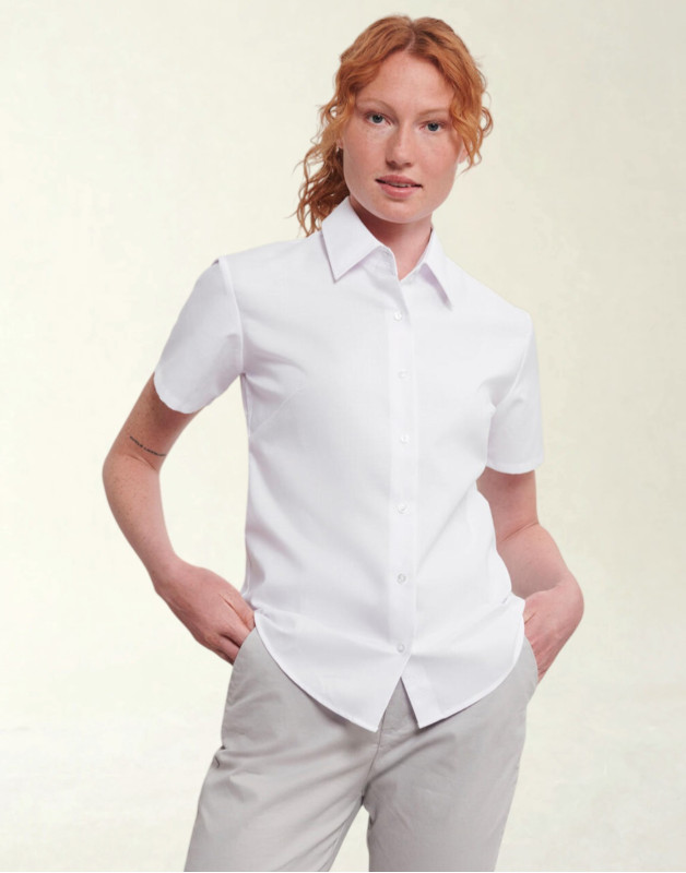 CHEMISE OXFORD CINTRÉE FEMMER-933F-0Russell Collection