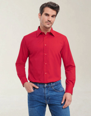 CHEMISE ML POLYESTER-COTON HOMMER-924M-0Russell Collection