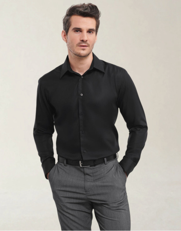 CHEMISE ML SANS REPASSAGE HOMMER-958M-0Russell Collection
