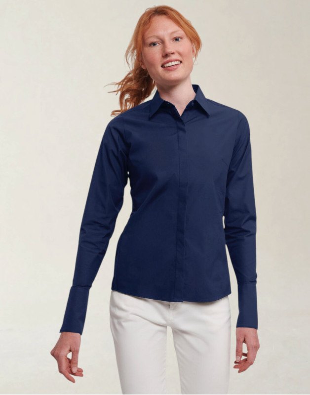 CHEMISE STRETCH AJUSTÉE FEMMER-960F-0Russell Collection