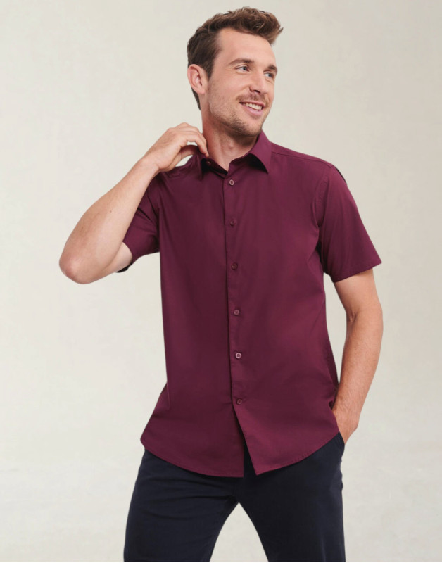 CHEMISE STRETCH AJUSTÉE HOMMER-947M-0Russell Collection