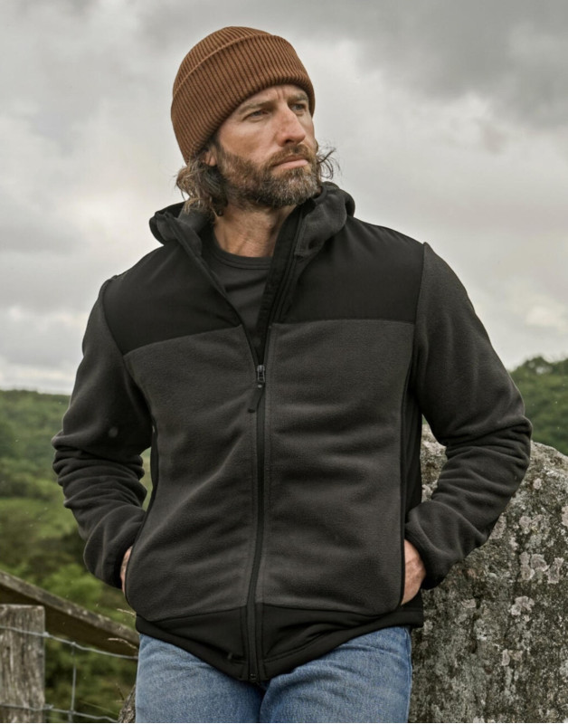 POLAIRE À CAPUCHE MONTAGNE9124Tee Jays