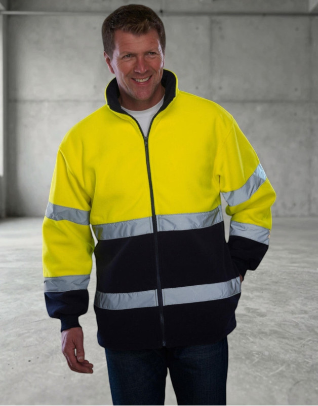VESTE POLAIRE 2 TONS FLUOHVK10BYoko