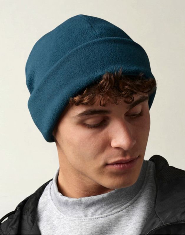 BONNET À REVERS EN POLAIRE RECYCLÉB243RBeechfield