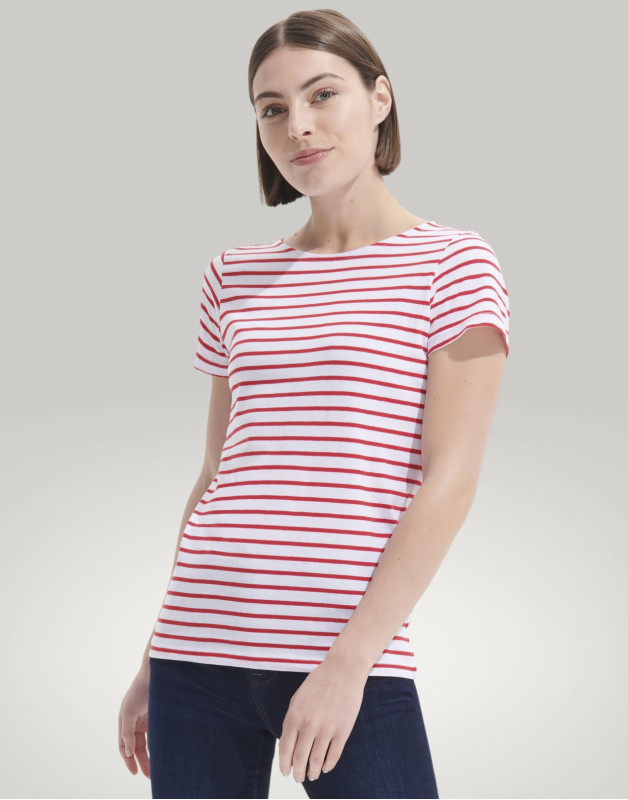 TEE-SHIRT FEMME MILES01399Sol's
