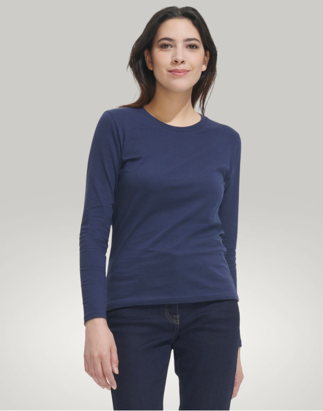 TEE-SHIRT FEMME IMPERIAL LSL02075Sol's