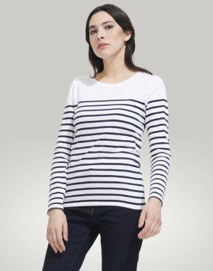 TEE-SHIRT FEMME MATELOT LSL03100Sol's