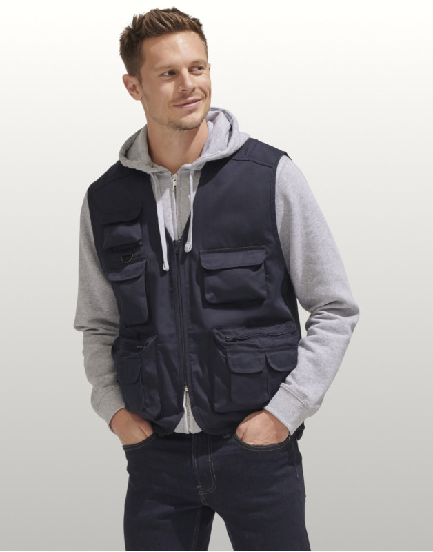 GILET REPORTER MULTIPOCHES WILD43630Sol's
