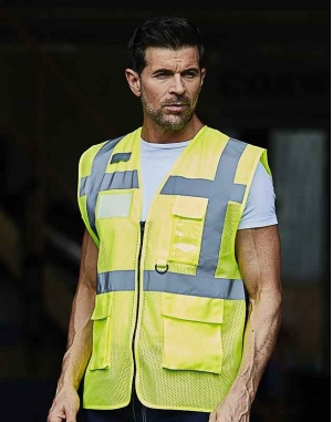 GILET HAUTE VISIBILITÉ MAILLE FILET