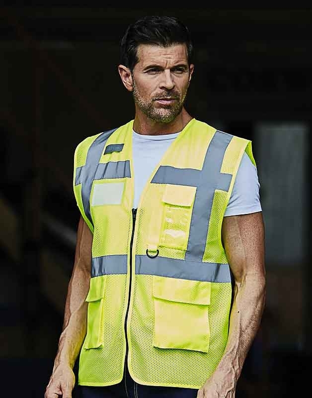 GILET HAUTE VISIBILITÉ MAILLE FILET