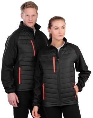 Black Compass Padded Softshell