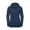 Ladies` Authentic Melange Hooded Sweat