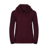 Ladies` Authentic Melange Hooded Sweat